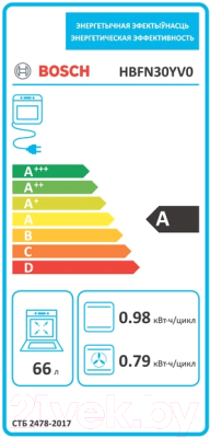 Комплект встраиваемой техники Bosch HBFN30YV0 + PKE611D17E
