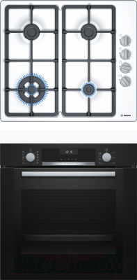 

Комплект встраиваемой техники Bosch, HBG337YB0R + PBH6C2B90R