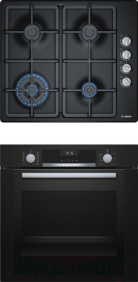 

Комплект встраиваемой техники Bosch, HBG337YB0R + PBH6C6B90R