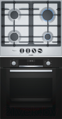 

Комплект встраиваемой техники Bosch, HBG337YB0R + PCP6A5B90R