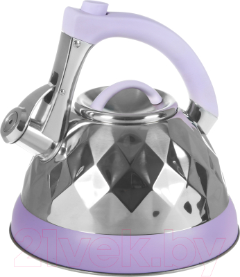 Чайник со свистком Bohmann BH-8087 (фиолетовый)