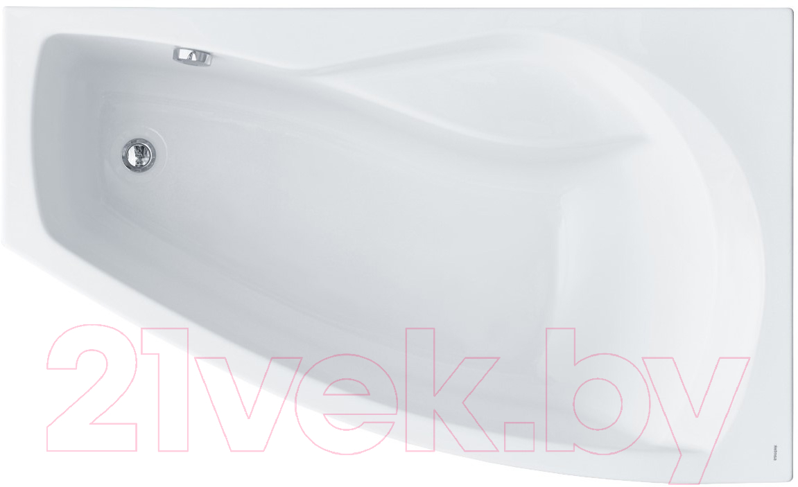 Ванна акриловая Santek Майорка 150x90 R (с каркасом и экраном)