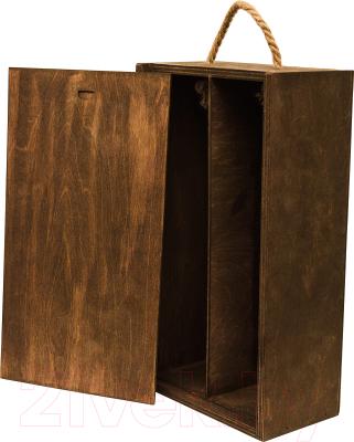 Ящик для хранения Белэкспоформ 1809.1 (коричневый)