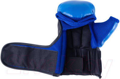 Перчатки для рукопашного боя RuscoSport Pro (р-р 4, синий)