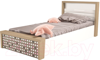

Односпальная кровать ABC-King, Mix №5 90x160 / MIX-02-02-KP