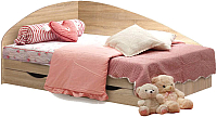 Односпальная кровать Мебель-КМК 800 0302 (дуб молочный) - 