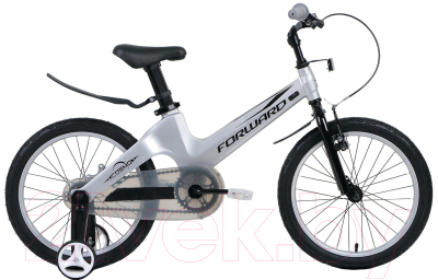 Детский велосипед Forward Cosmo 18 2020 / RBKW0LMH1006 (серый)