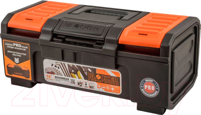 Ящик для инструментов Blocker Boombox 16" BR3940 (черный/оранжевый)