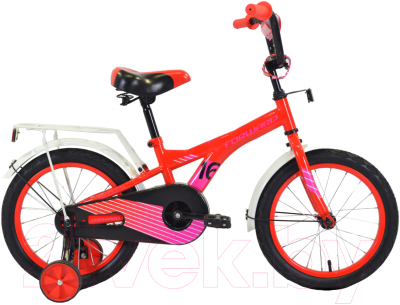 Детский велосипед Forward Crocky 18 2020 / RBKW0LNH1028 (красный/фиолетовый)