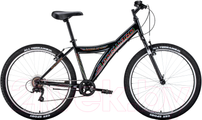 Велосипед Forward Dakota 26 1.0 2020 / RBKW0MN66002 (16.5, черный/красный)