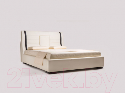 Двуспальная кровать ДеньНочь Довиль K04 KR00-02 160x200 (SPU05/SF66)