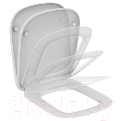 Сиденье для унитаза Ideal Standard Esedra T318101 (плавное закрытие, дюропласт)
