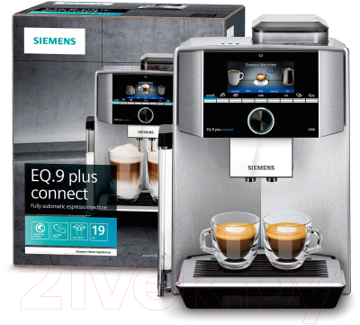 Кофемашина Siemens EQ.9 Plus Connect s500 TI9553X1RW