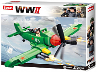 

Конструктор Sluban, Самолет с фигуркой / M38-B0683