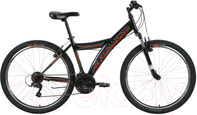 Велосипед Forward Dakota 26 2.0 2020 / RBKW0MN6P002 (16.5, черный/ красный)