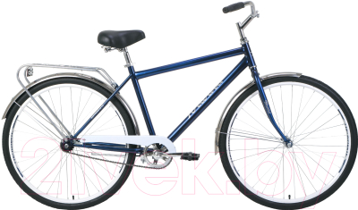 Велосипед Forward Dortmund 28 1.0 2020 / RBKW0RN81003 (19, темно-синий/белый)