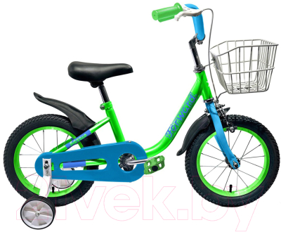Детский велосипед Forward Barrio / RBKW0LNG1008 (16, зеленый)