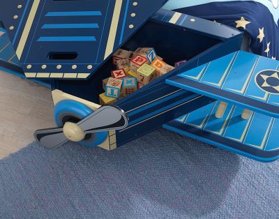 Стилизованная кровать детская KidKraft Самолет / 76277 KE