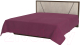 Двуспальная кровать Мебель-КМК Нирвана 1 0745 (дуб кентербери/камень серый) - 