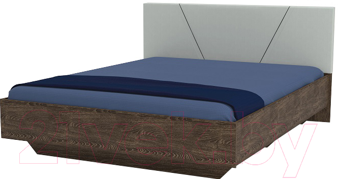 Двуспальная кровать Мебель-КМК 1600 Нирвана 2 0746
