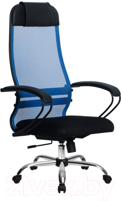 Кресло офисное Metta Комплект 11 / SU-1-BP (синий/черный)