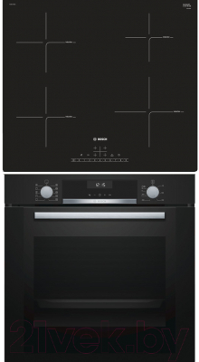 

Комплект встраиваемой техники Bosch, HBG337YB0R + PUE611FB1E