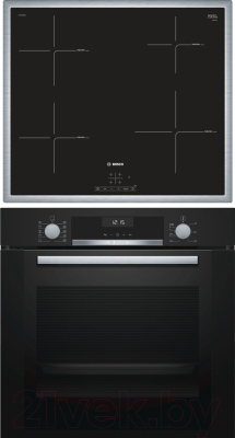 

Комплект встраиваемой техники Bosch, HBG337YB0R + PUE645BB1E