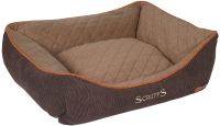 Лежанка для животных Scruffs Thermal Box Bed / 677250 (коричневый) - 