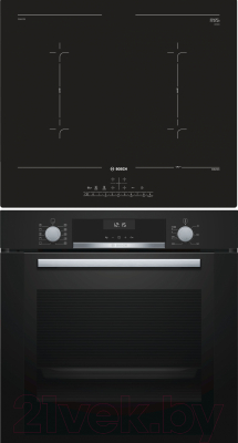 

Комплект встраиваемой техники Bosch, HBG337YB0R + PVQ611FC5E