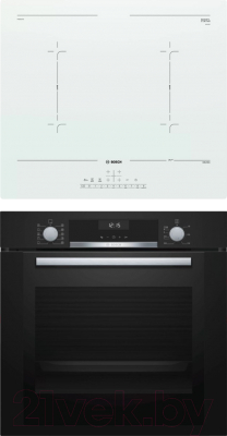

Комплект встраиваемой техники Bosch, HBG337YB0R + PVQ612FC5E