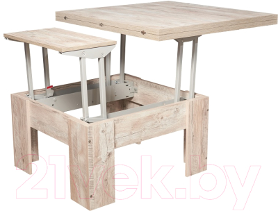 Обеденный стол Мебель-КМК №1 0777 (дуб юккон)