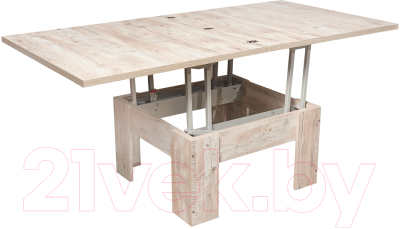Обеденный стол Мебель-КМК №1 0777 (дуб юккон)
