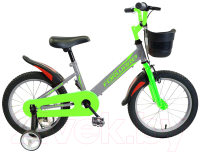 Детский велосипед Forward Nitro 16 2020 / RBKW0LNG1011 (серый)