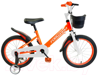 Детский велосипед Forward Nitro 18 2020 / RBKW0LNH1013 (оранжевый/белый)