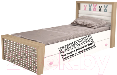 

Полуторная кровать ABC-King, Mix Bunny №3 120x190 / MIX-05-03-K-BP