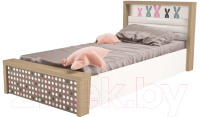 

Полуторная кровать ABC-King, Mix Bunny №5 120x190 / MIX-06-02-K-BP