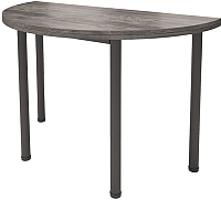 Обеденный стол Millwood Далис 3 60x120/D120x75 (сосна пасадена/металл черный) - 