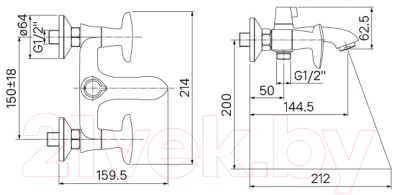 Смеситель IDDIS COPSB02i02WA