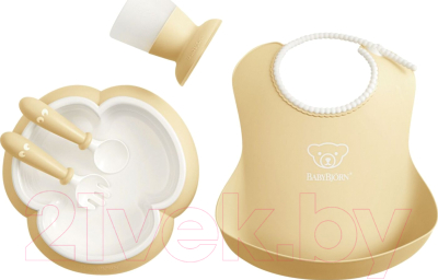 

Набор детской посуды BabyBjorn, Белый;желтый, 0700.66