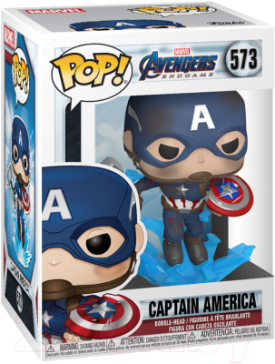 Фигурка коллекционная Funko Marvel Avengers Endgame Capt A w/BrokenShield&Mjolnir 45137 (Fun2549140)