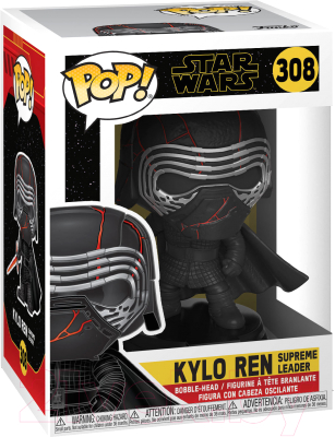 Фигурка коллекционная Funko POP! Star Wars Ep 9 Kylo Ren Supreme Leader 39887 / Fun25493