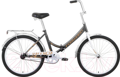 Велосипед Forward Valencia 24 3.0 2020 / RBKW0YN43004 (16, белый)