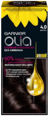 

Крем-краска для волос Garnier, Шатен, Olia 4.0