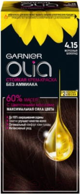

Крем-краска для волос Garnier, Шатен, Olia 4.15