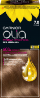 Крем-краска для волос Garnier Olia 7.0 (русый) - 