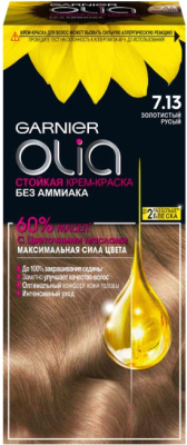 Крем-краска для волос Garnier Olia 7.13 (золотистый русый)