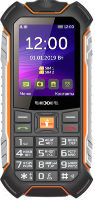 Мобильный телефон Texet TM-530R (черный)