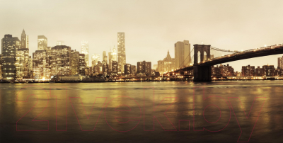 Фотообои листовые Citydecor Бруклинский мост 2 (500x254)