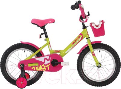 Детский велосипед Novatrack Twist 181TWIST.GNP20