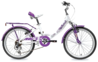 Детский велосипед Novatrack Girlish Line 20AH6V.GIRLISH.WT9 - 